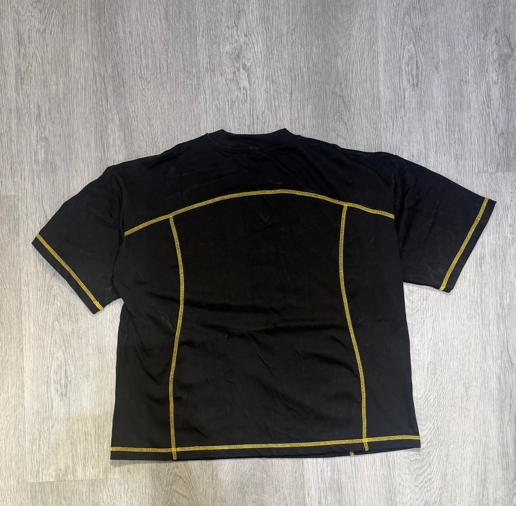 Voyage tEE (bLACK AND YELLOW )