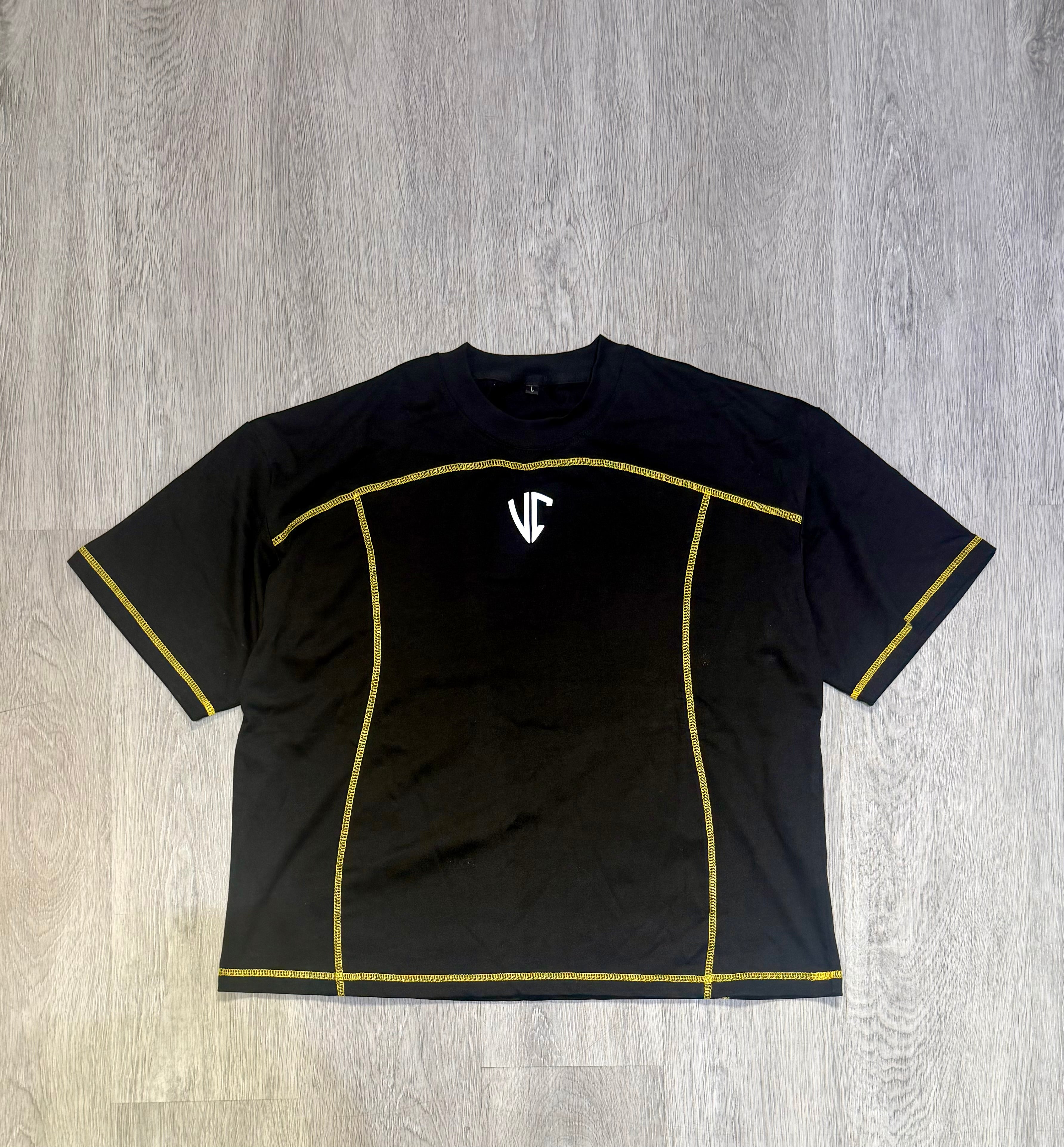 Voyage tEE (bLACK AND YELLOW )