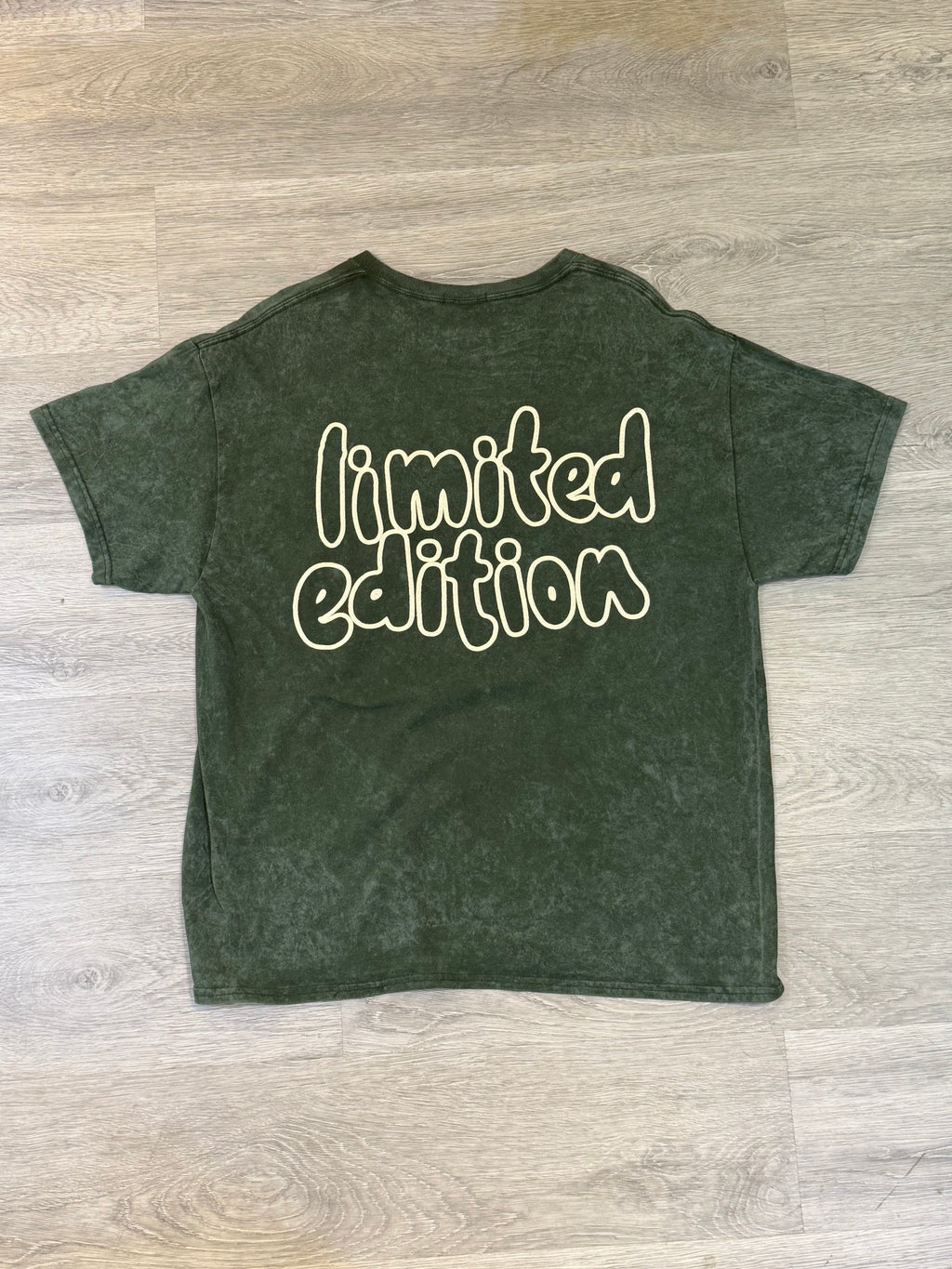 Oversized Limited Edition Acid Wash T-shirt